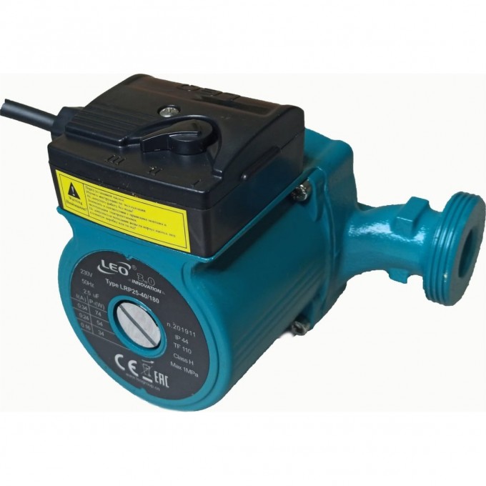 Циркуляционный насос LEO LRP 25-40/180, с гайками L11089 Циркуляционный насос LEO LRP 25-40/180, с гайками L11089