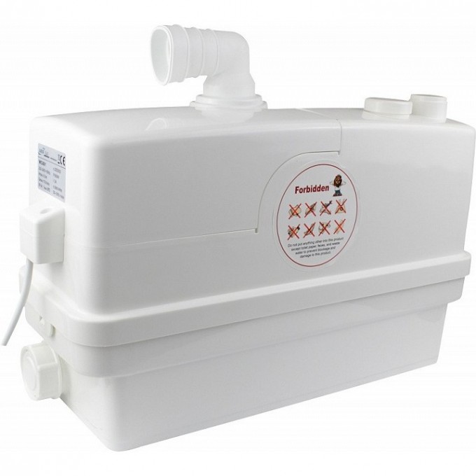 Канализационная насосная станция LEO WC-601C (600Вт, 6.5м3/ч, H-8.5м) L8353 Канализационная насосная станция LEO WC-601C (600Вт, 6.5м3/ч, H-8.5м) L8353